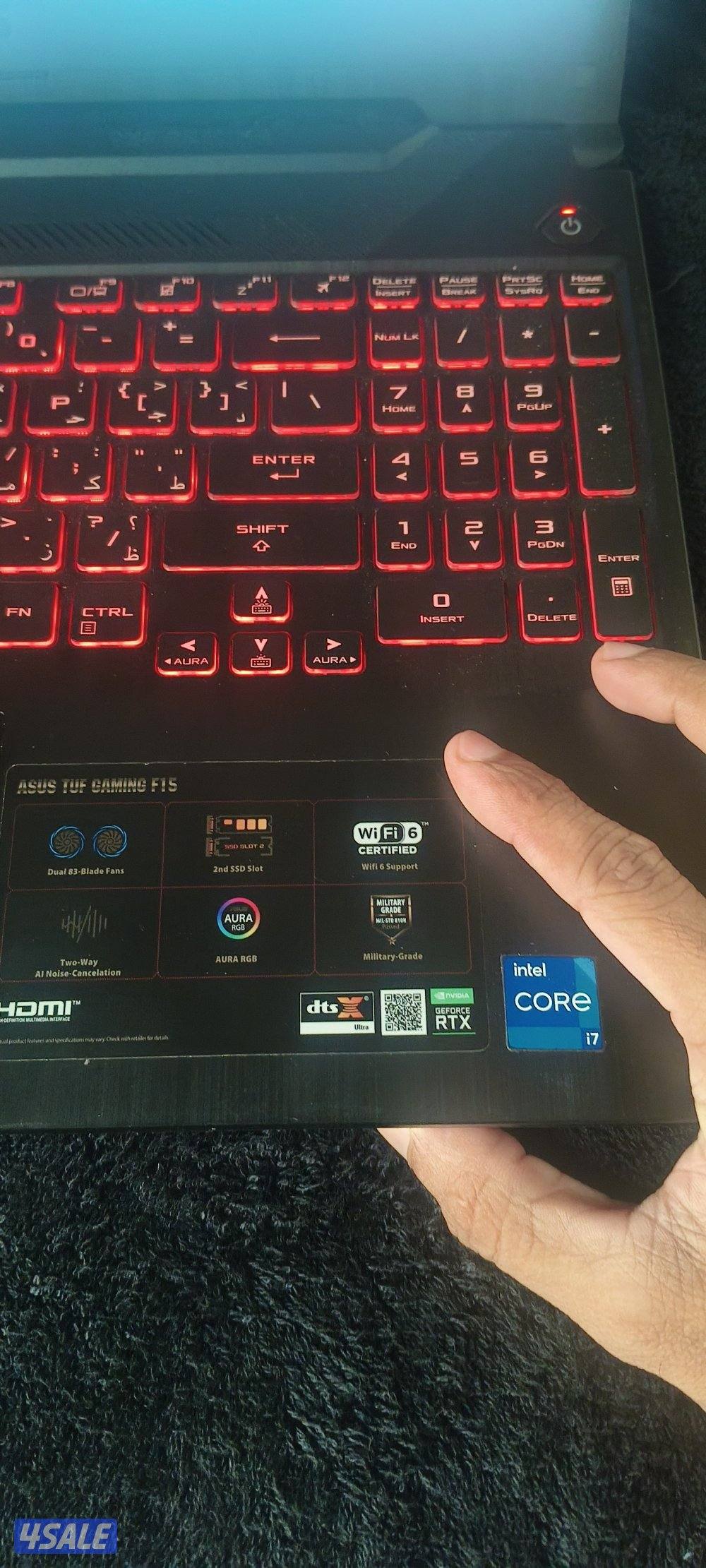 ASUS TUF Gaming F15 i7 11th Gen | RTX 3060 | 16GB RAM | Gaming Beast4