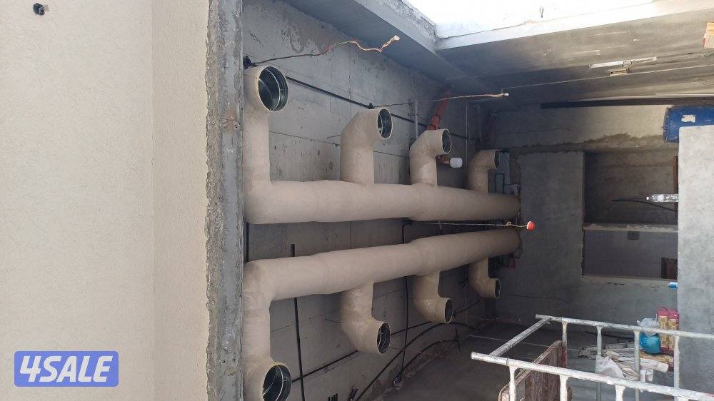 مقاول تكييف اامركزى نقل مكينة تركيب دكت عازل كريل ديفيوزر New Units12