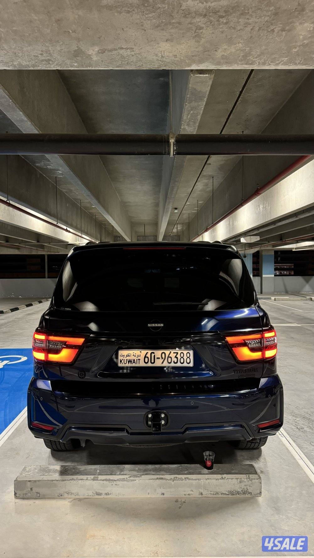 باترول 2022 ٨ سلندرv8 تيتانيوم ممشى 62km بحالة الوكالة3