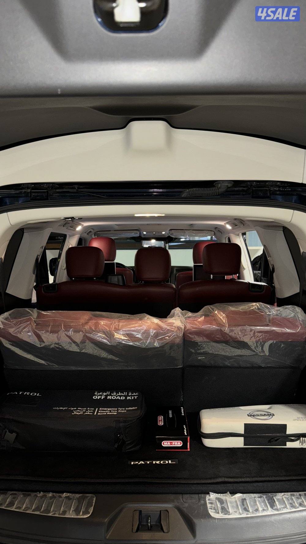 باترول 2022 ٨ سلندرv8 تيتانيوم ممشى 62km بحالة الوكالة7