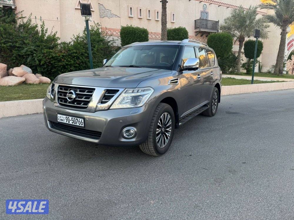 باترول 2016 بلاتينيوم ستي درجة اولى لون رمادي من الدخل تان0