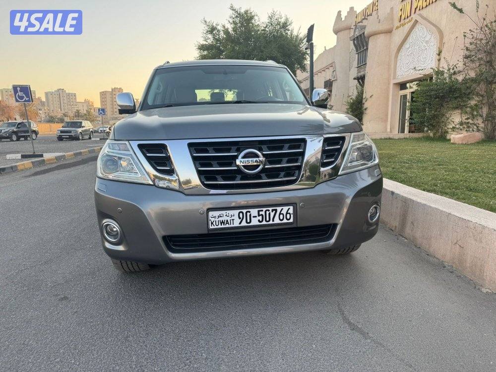 باترول 2016 بلاتينيوم ستي درجة اولى لون رمادي من الدخل تان1