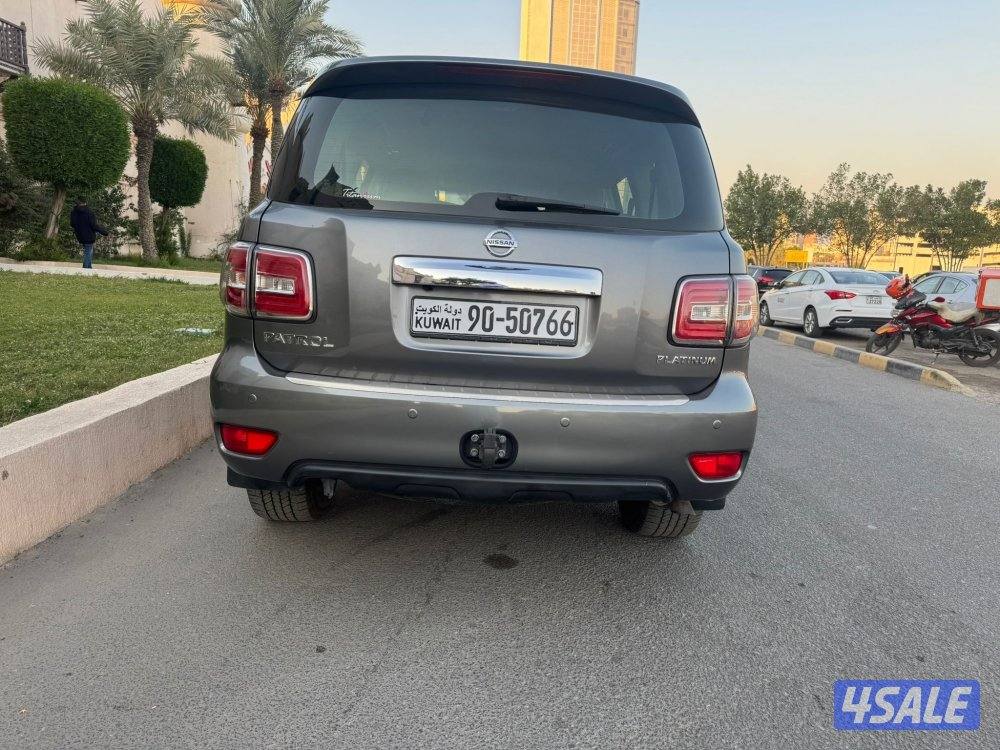 باترول 2016 بلاتينيوم ستي درجة اولى لون رمادي من الدخل تان3