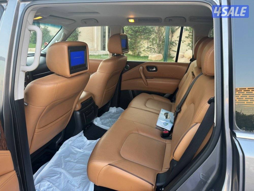 باترول 2016 بلاتينيوم ستي درجة اولى لون رمادي من الدخل تان6