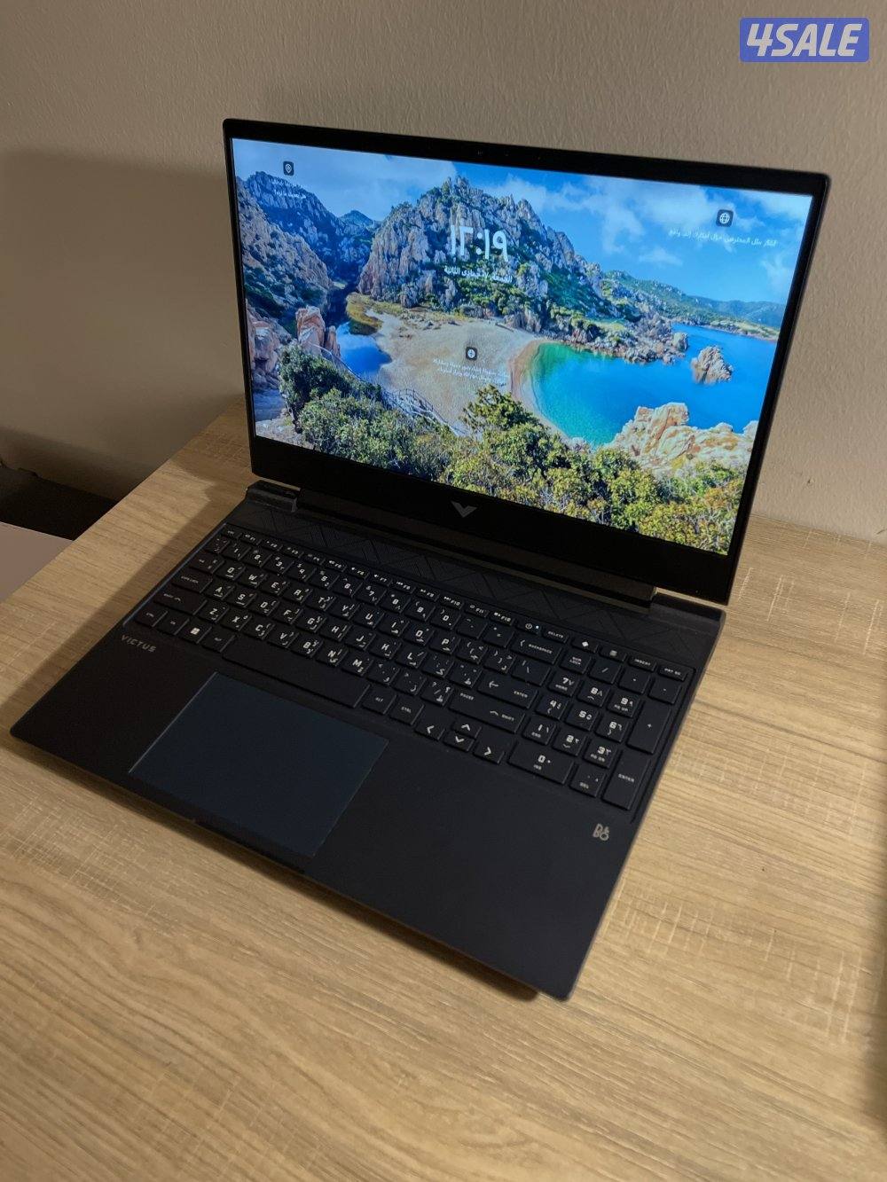 لابتوب بيعة سريعة ، استعمال نظيف، hp victus3
