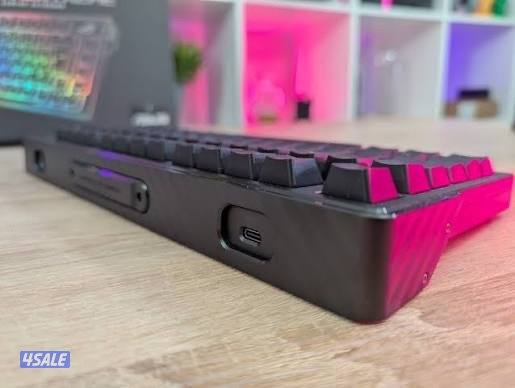 Asus azoth extreme wireless mechanical gaming keyboard 75% كيبورد قيمن10