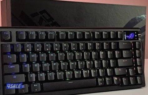 Asus azoth extreme wireless mechanical gaming keyboard 75% كيبورد قيمن12