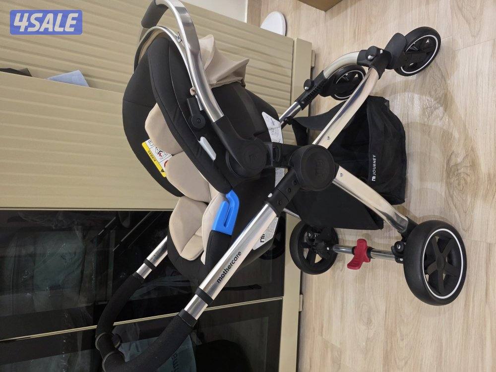 عربه اطفال وكرسي سياره ماركه ماذركير2
