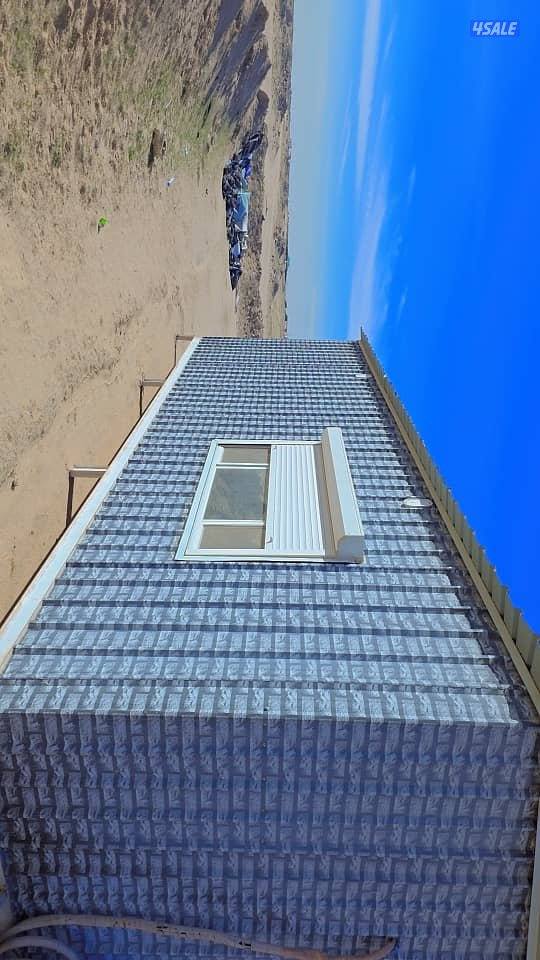 للبيع شالية ثابت 8في 4مطبخ تحضيري حمام وحده تكييف ديكورات مع عفش جاهز5