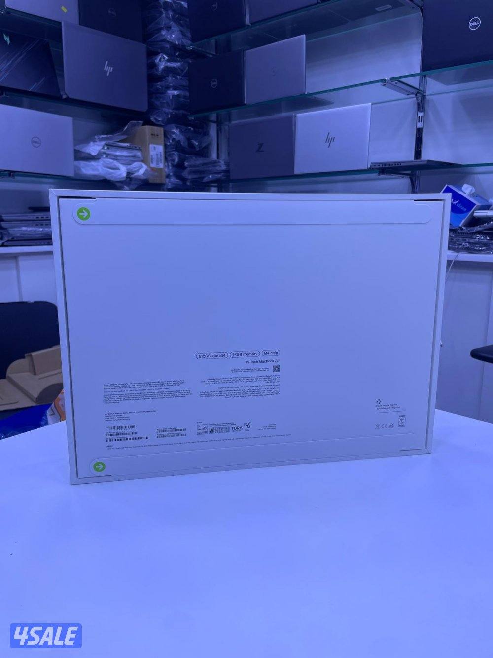 للبيع MacBook Air M4 (15 إنش)
جهاز جديد كرتون (لم يُفتح)0