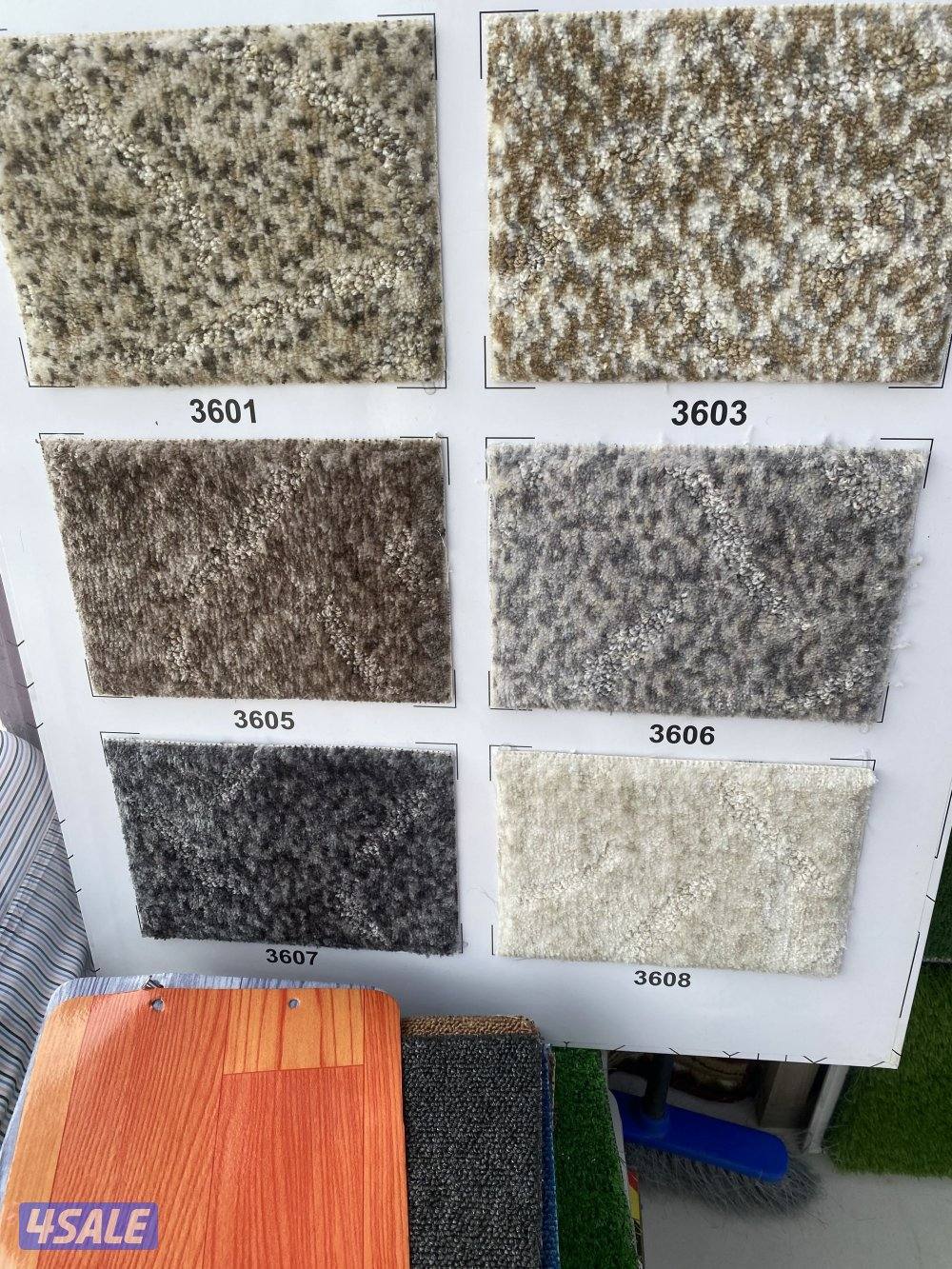 سجاد قص ساده ومشجر وفندقي يوجد فني تركيب0