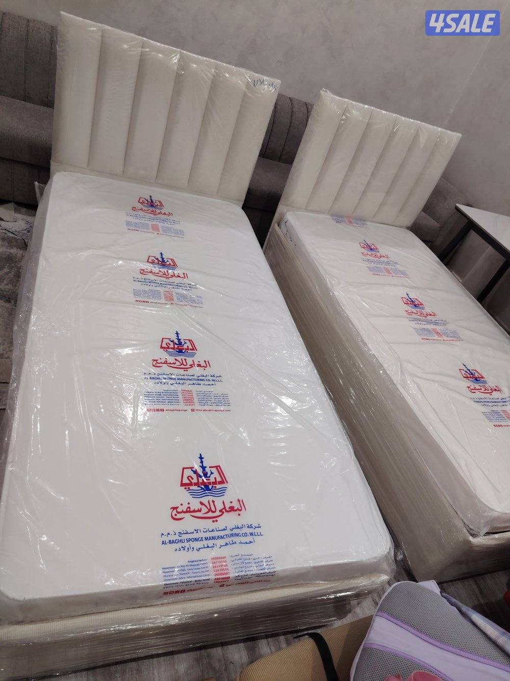 سراير وفرشات طبية بكل المقاسات وأرخص الأسعار وجميع الدزينات والالوان م1