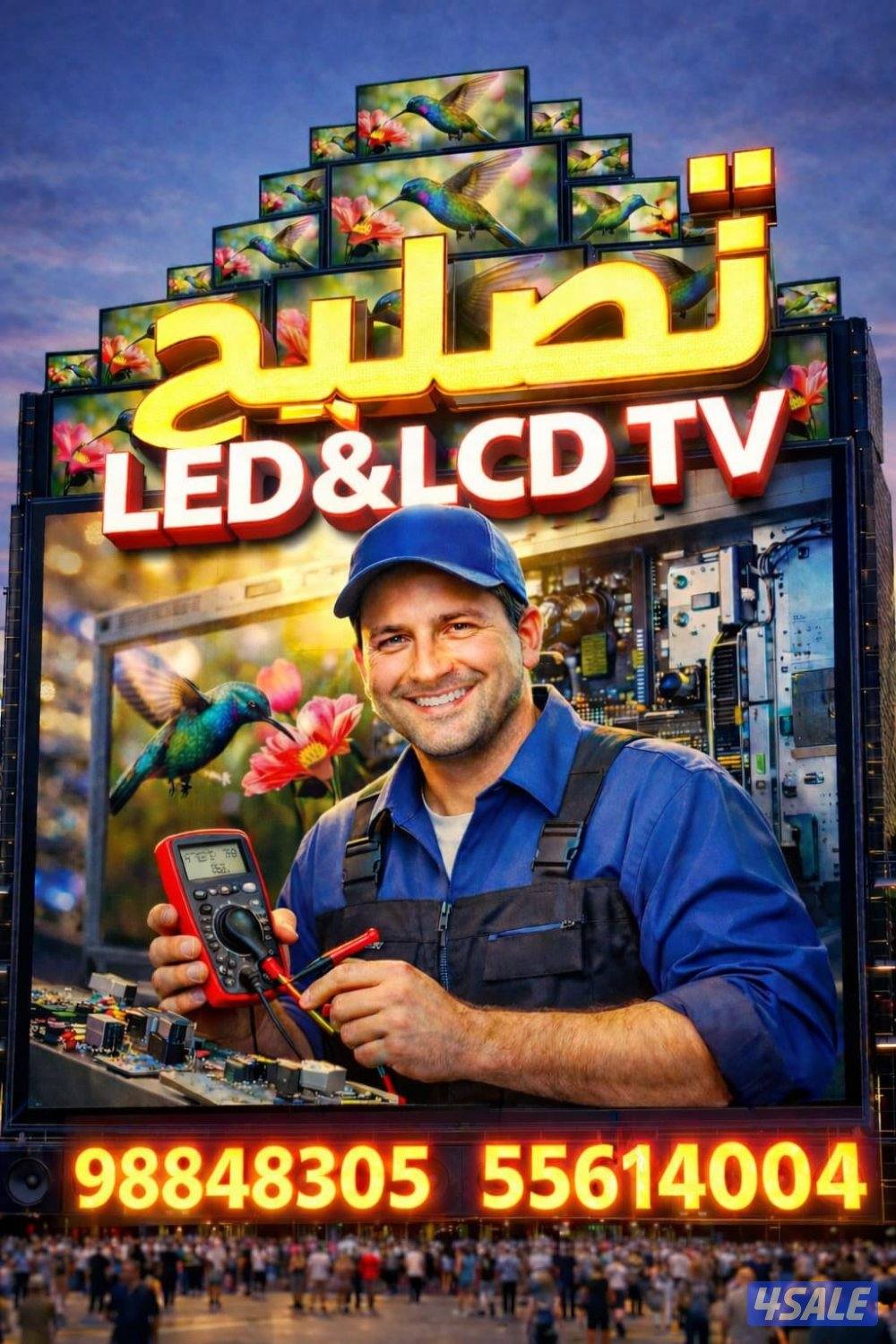 تصليح جميع انواع شاشات التلفزيون LED&LCD. Smart TV2