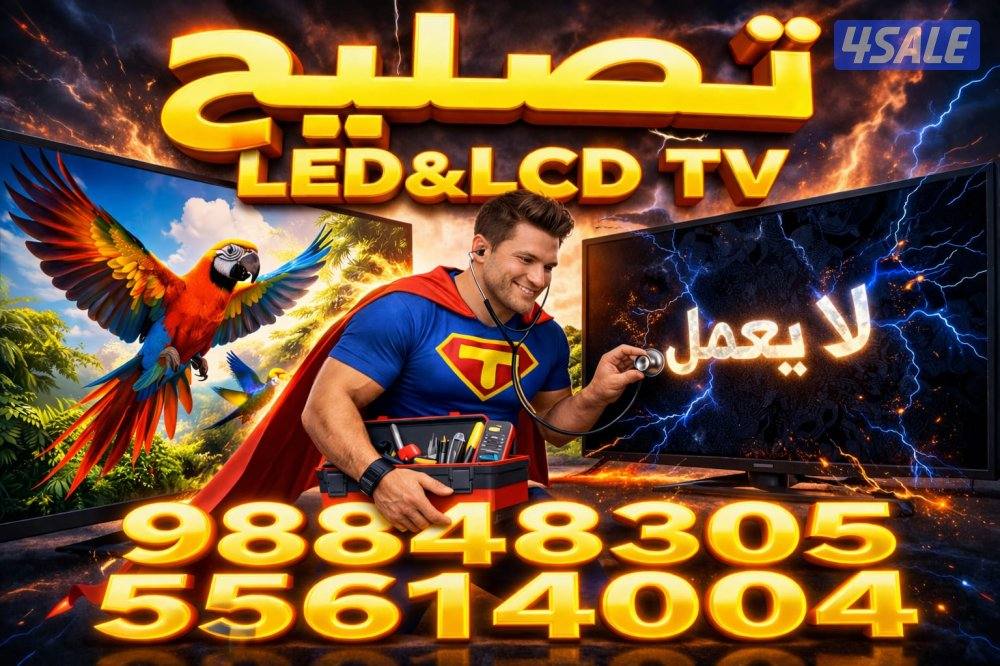 تصليح جميع انواع شاشات التلفزيون LED&LCD. Smart TV3