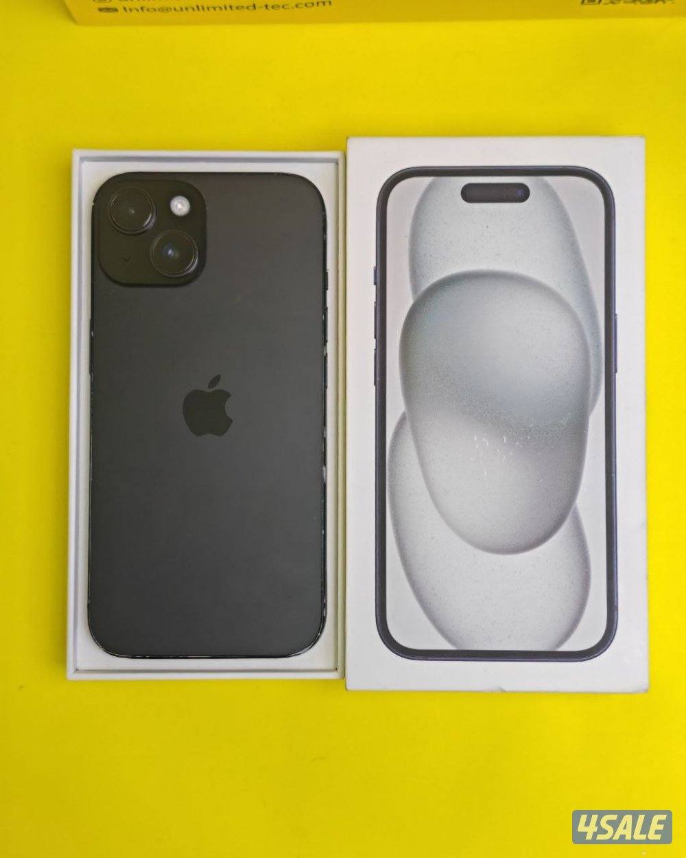 ايفون 15 128 جيجا أزرق بطارية 88% مستعمل iPhone 15 128GB Blue Used2