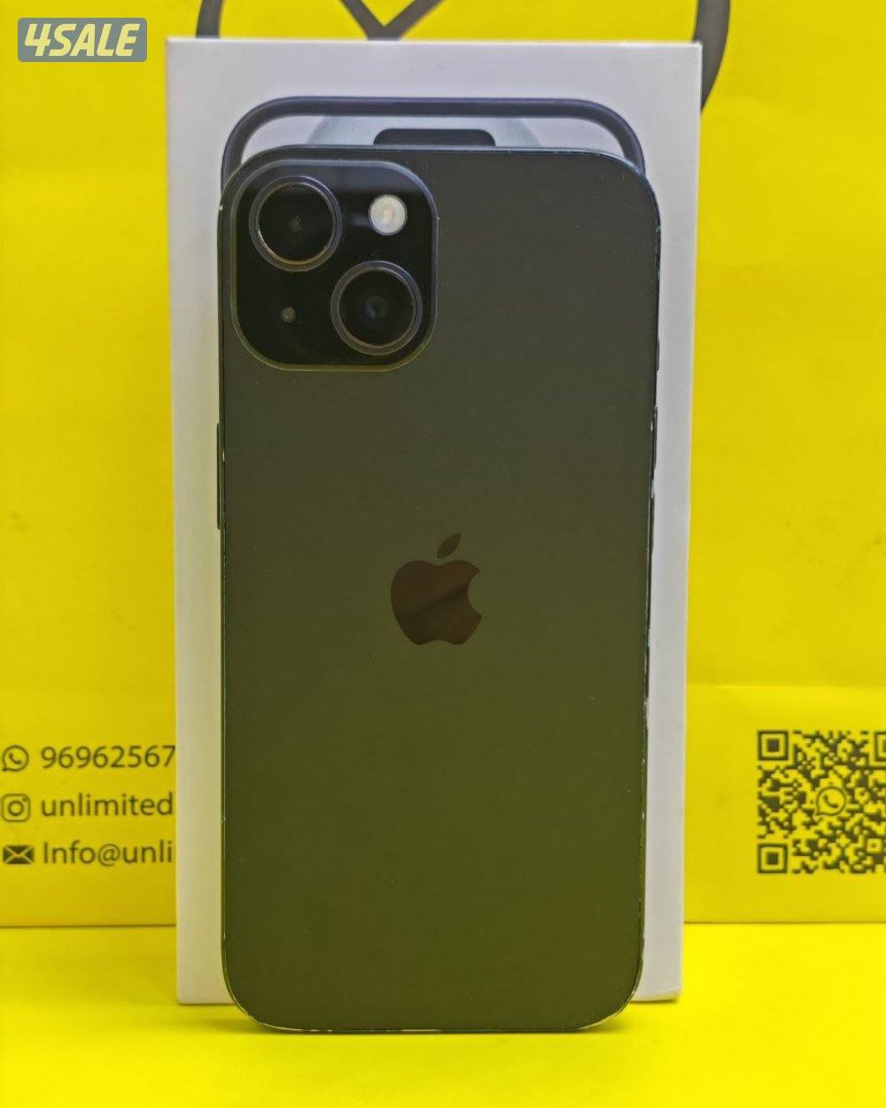 ايفون 15 128 جيجا أزرق بطارية 88% مستعمل iPhone 15 128GB Blue Used9