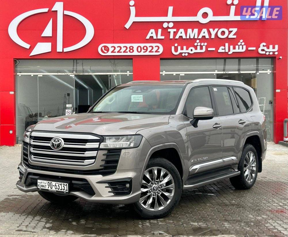 تويوتا لاند كروزر GX.R AEROs  twin turbo.V6 موديل 2025 ماشى 7000 k.m0