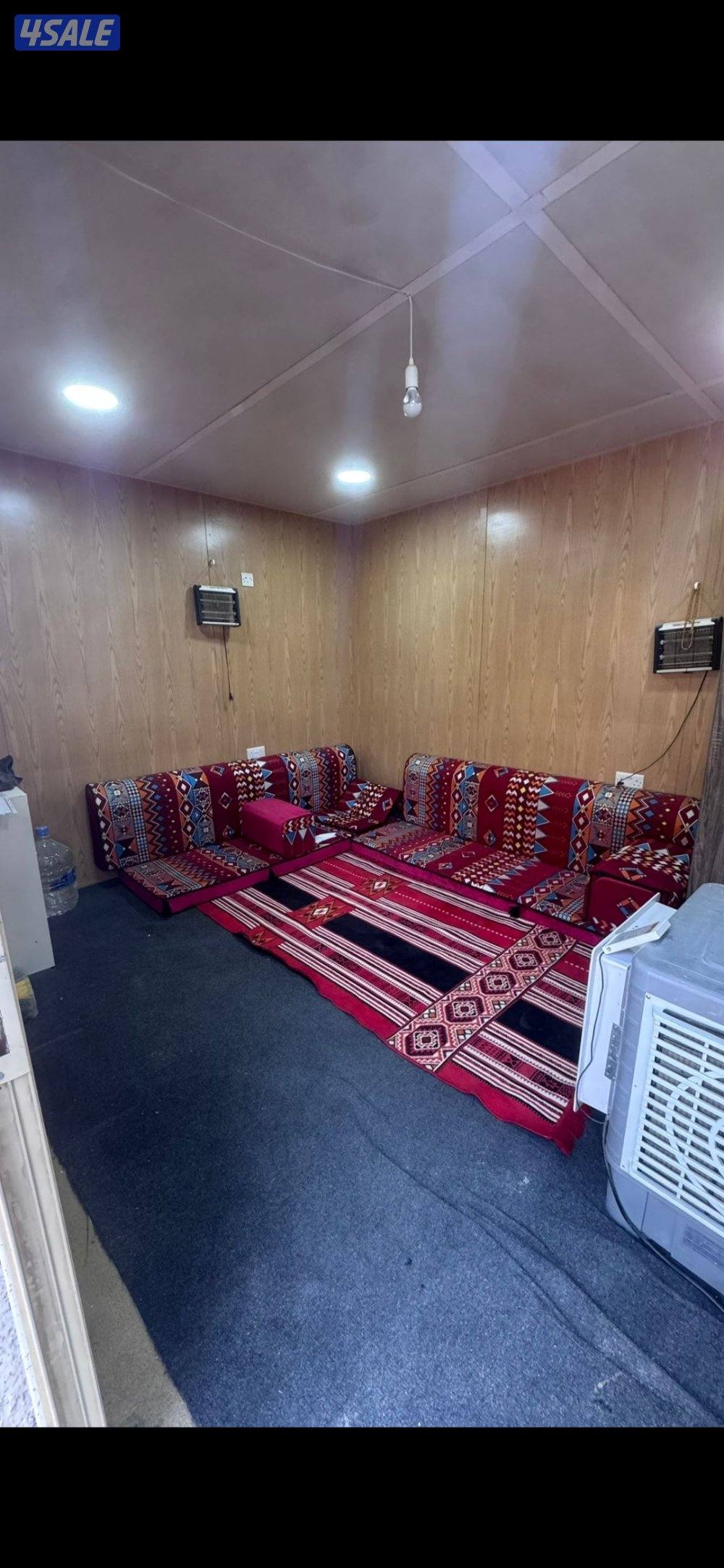 للبيع چبرة 5x3 ساندويش بنل 
مفروشة مع حمام ومكيف ماي وطاقة شمسية كامله1