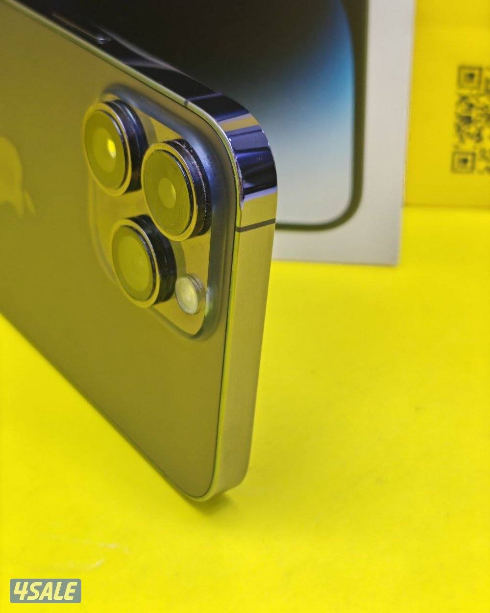 ايفون 14 برو ماكس 256 جيجا بنفسجي بطارية 79% مستعمل كالجديد2