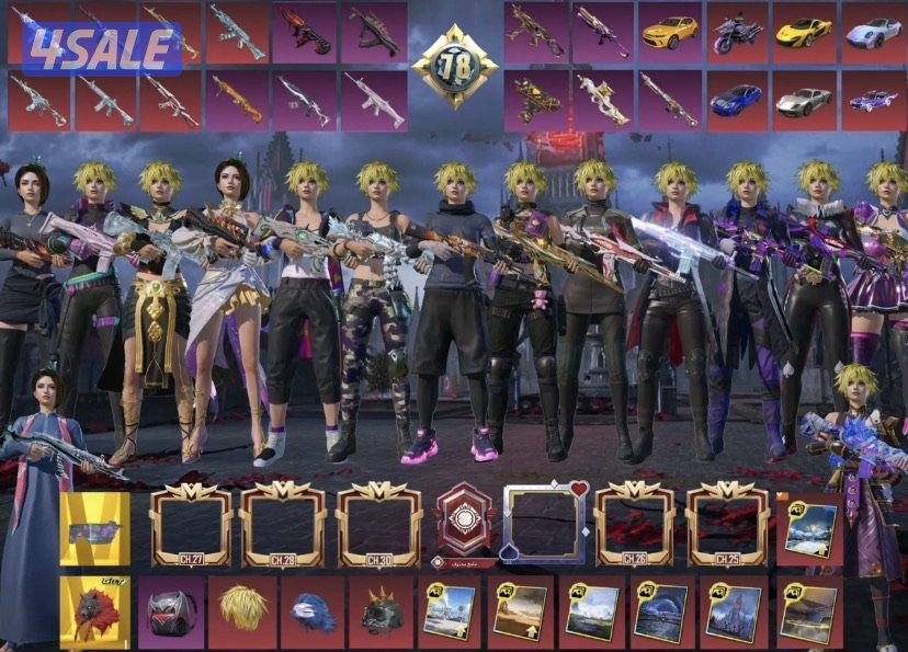 حساب ببجي فخم0