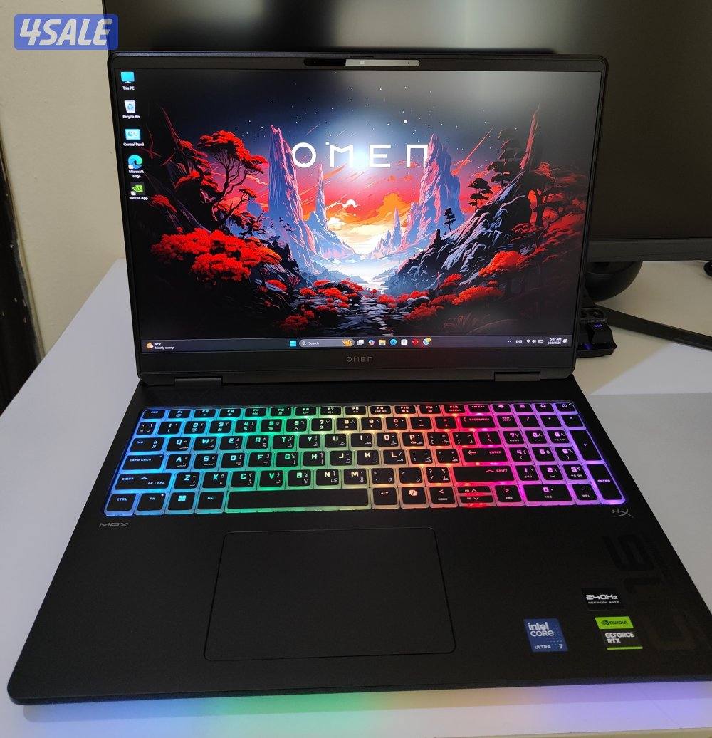 HP OMEN MAX. RTX 5070Ti0