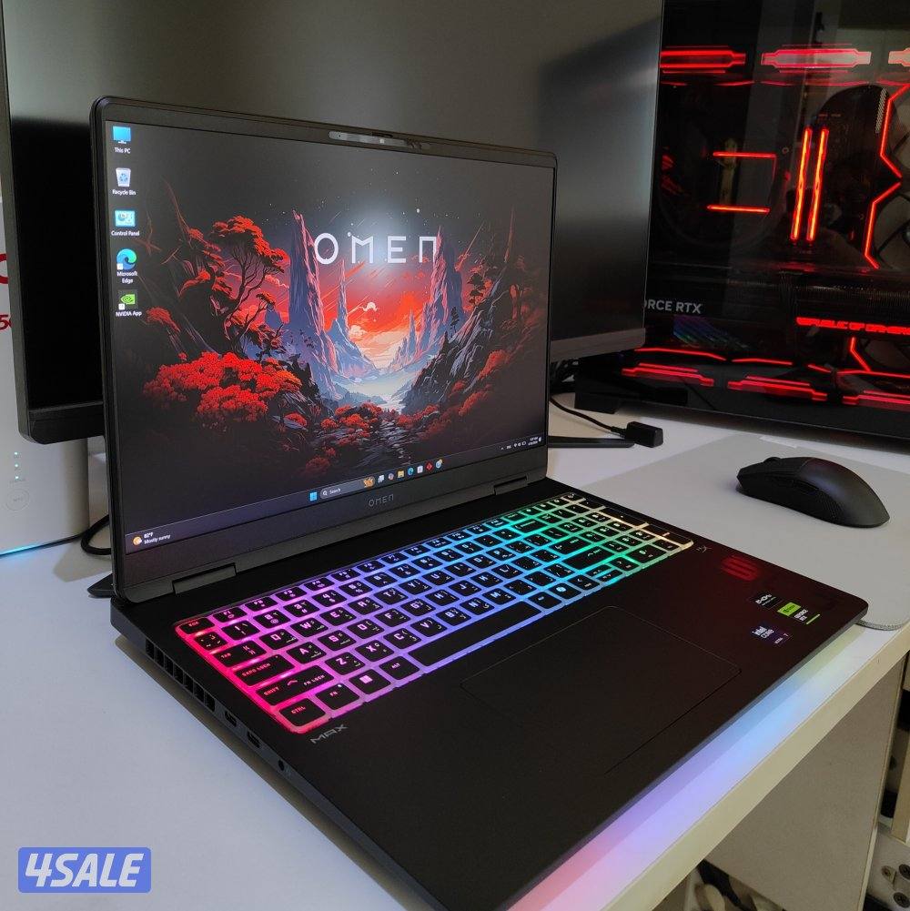 HP OMEN MAX. RTX 5070Ti2