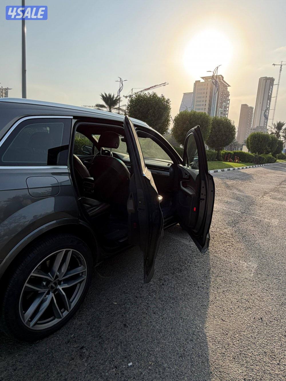 اودي Q7 موديل 2019 في حالة الوكاله4