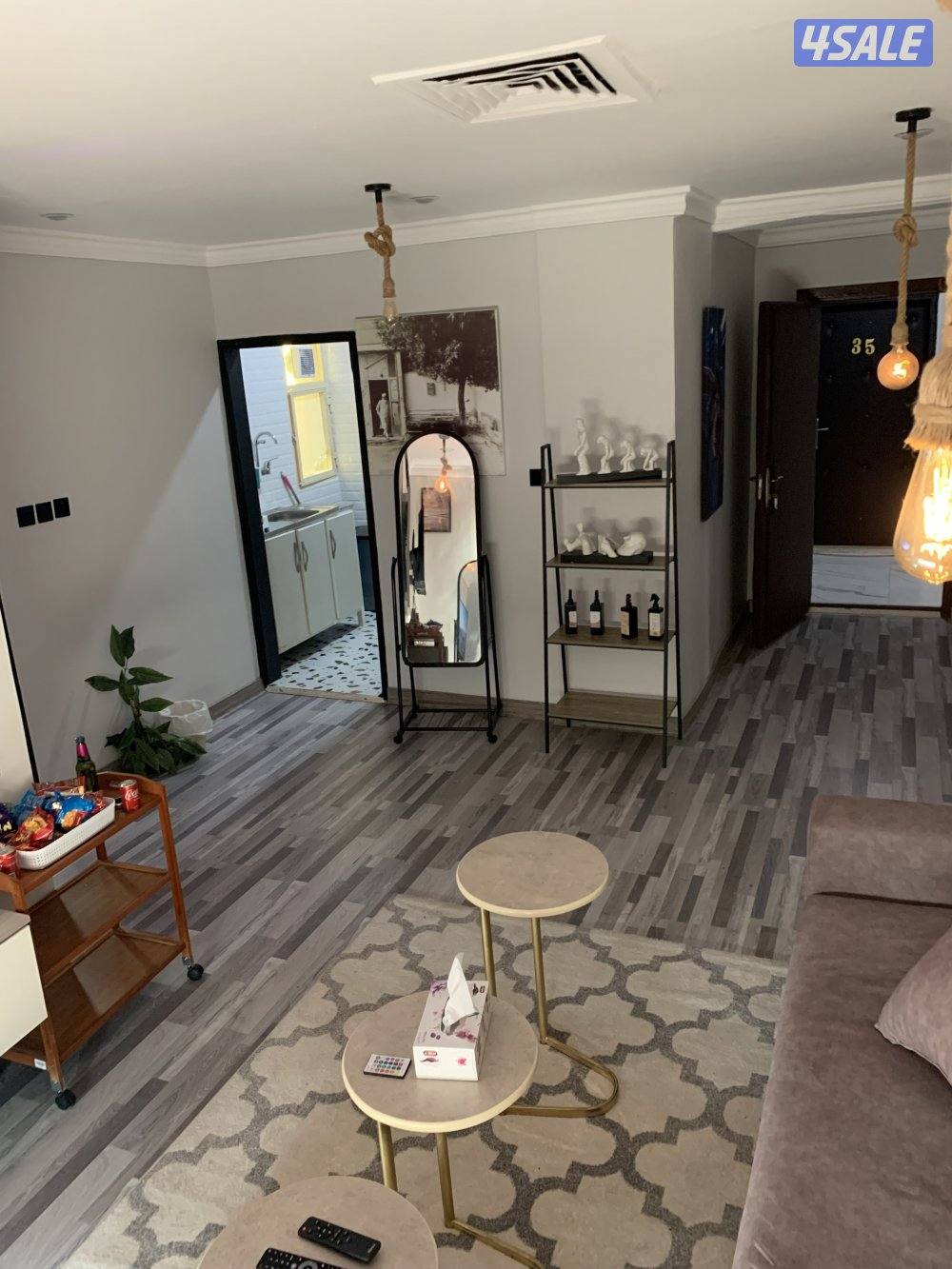 شقق للايجار خلو غرفة وصالة ومطبخ وحمام تشطيب سوبر لوكس2