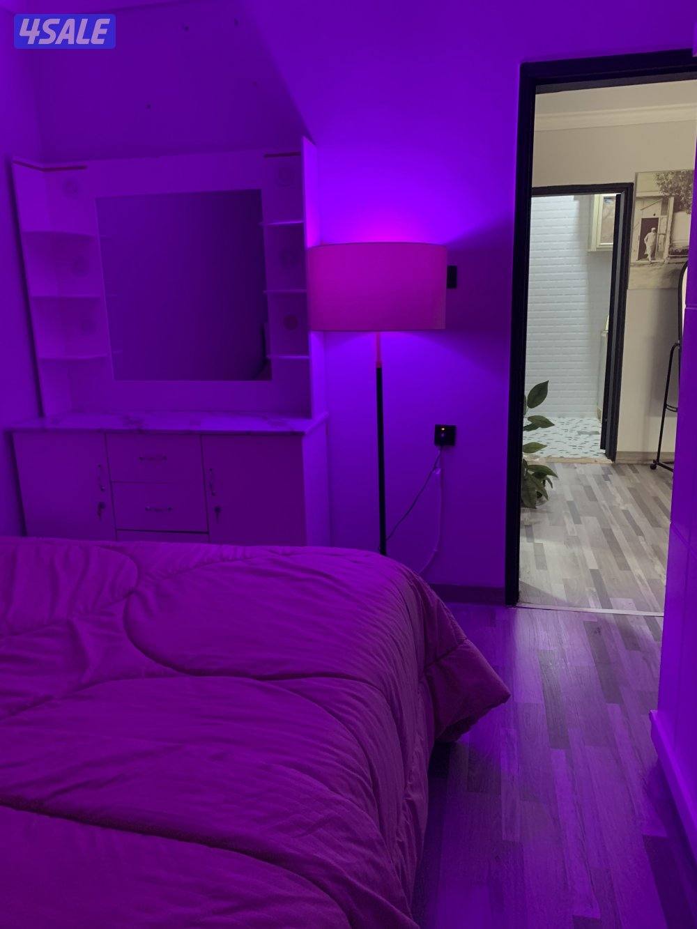 شقق للايجار خلو غرفة وصالة ومطبخ وحمام تشطيب سوبر لوكس4