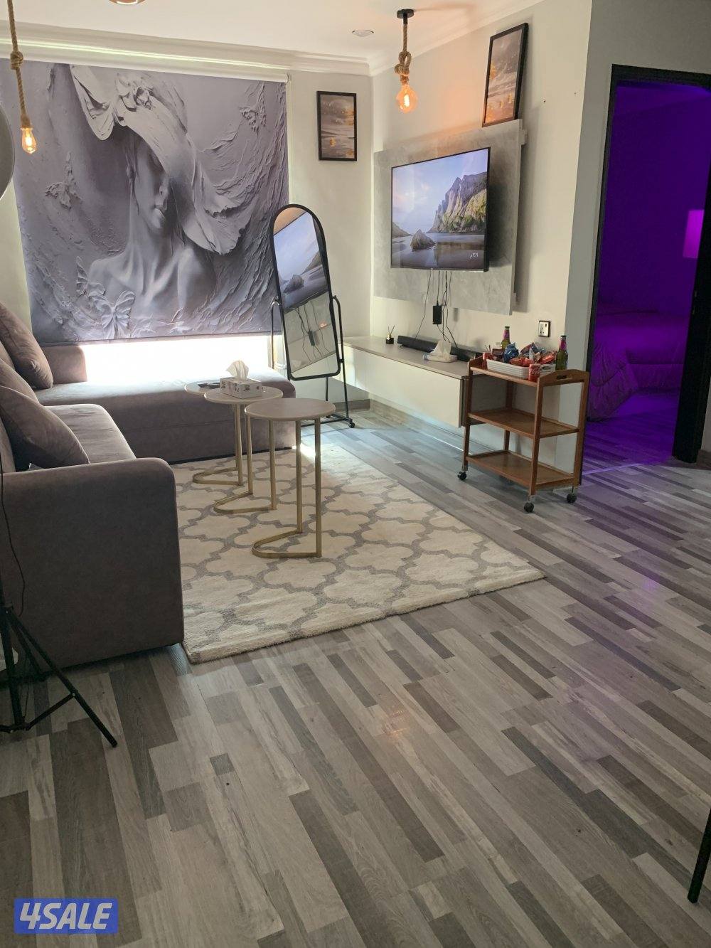 شقق للايجار خلو غرفة وصالة ومطبخ وحمام تشطيب سوبر لوكس5