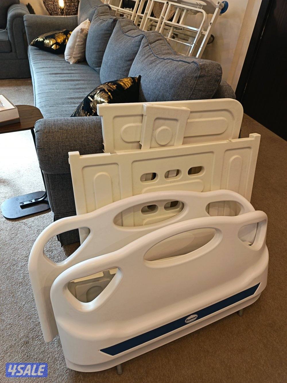 للبيع سرير طبي كهربائي استعمال اقل من اسبوع مع فرشه طبيه وريموت2