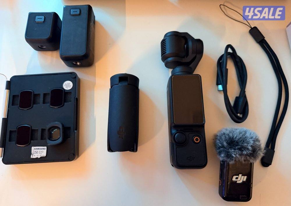Osmo Pocket 3  Creator combo + ND filters + 256 GB SD3