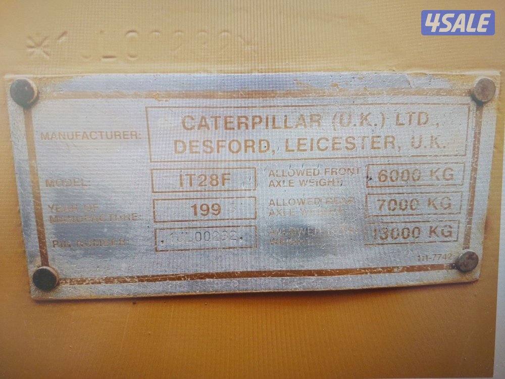 للبيع  تراكتور كاتربلر حجم IT28F24