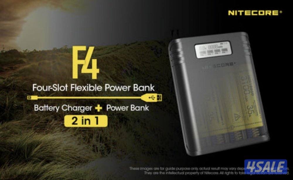 NITECORE F4 power bank flexible battery charger & Power bank0