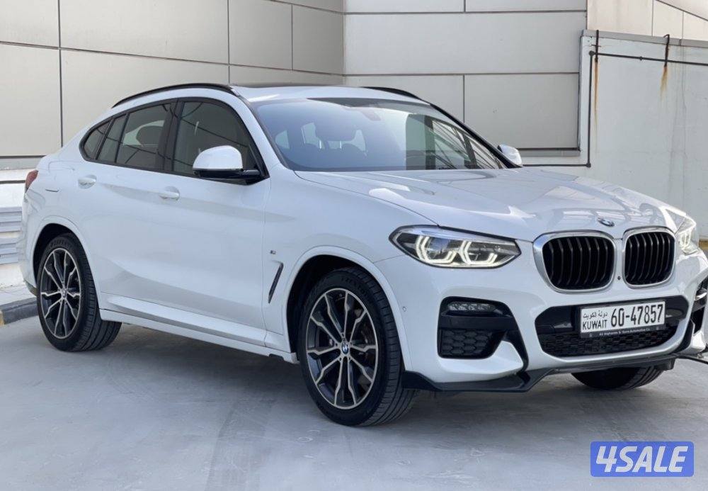 للبيع BMW X4 M KiT موديل 2021 الغانم صبغ الوكالة عداد 93 الف كم0