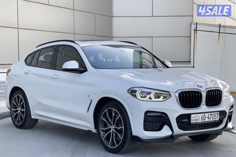 للبيع BMW X4 M KiT موديل 2021 الغانم صبغ الوكالة عداد 93 الف كم2