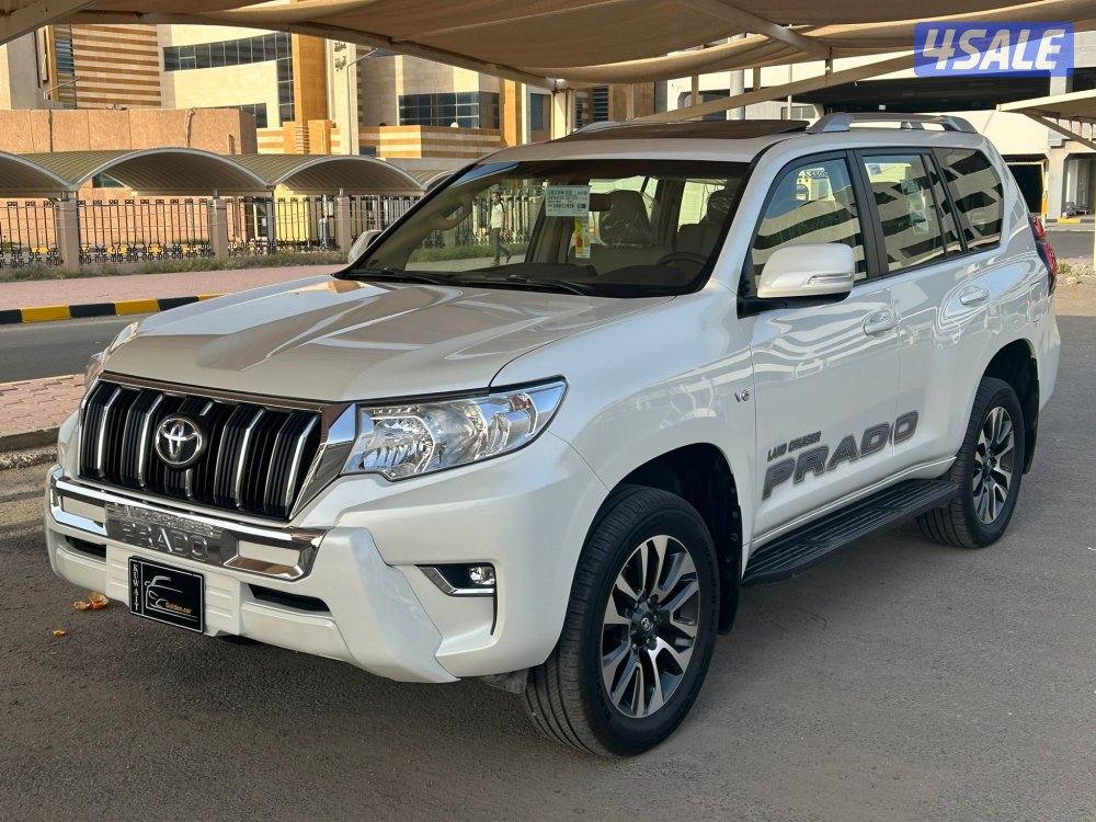 تويوتا برادو TXL 2022 وارد الساير شرط الفحص بالكامل صبغ الوكالة0
