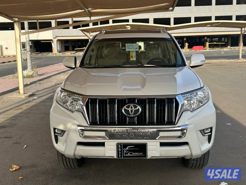 تويوتا برادو TXL 2022 وارد الساير شرط الفحص بالكامل صبغ الوكالة1