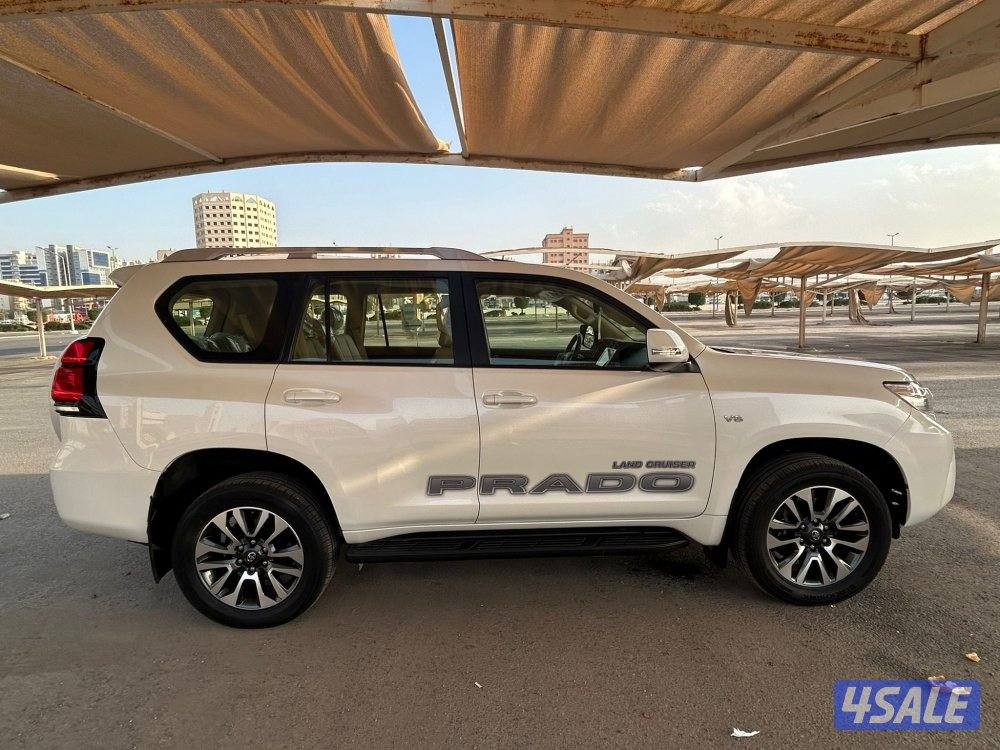 تويوتا برادو TXL 2022 وارد الساير شرط الفحص بالكامل صبغ الوكالة4