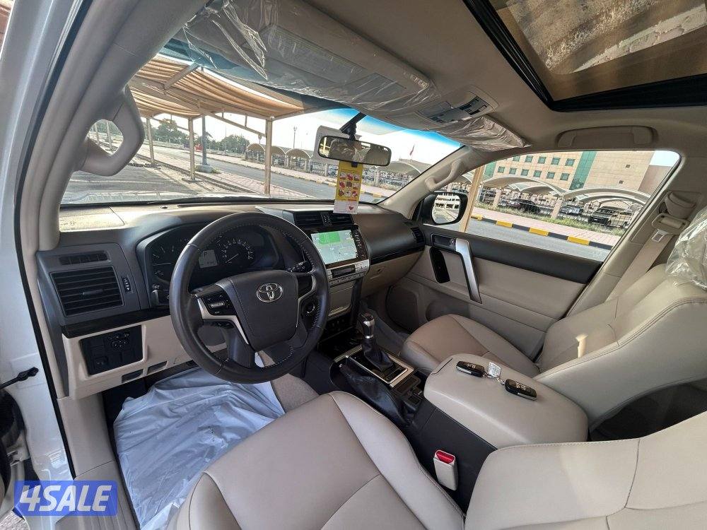 تويوتا برادو TXL 2022 وارد الساير شرط الفحص بالكامل صبغ الوكالة7