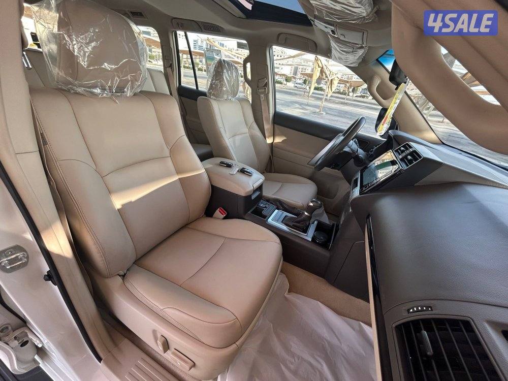 تويوتا برادو TXL 2022 وارد الساير شرط الفحص بالكامل صبغ الوكالة9