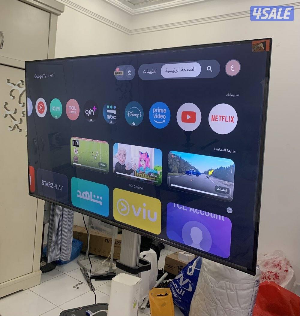 للبيع تلفزيونات 55 و 42 و 40 و 32 بوصه سمارت توصيل 24 ساعة0