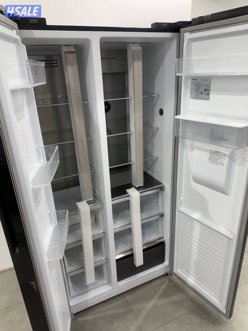 ثلاجة باناسونيك بابين جديدة بدون كارتون1