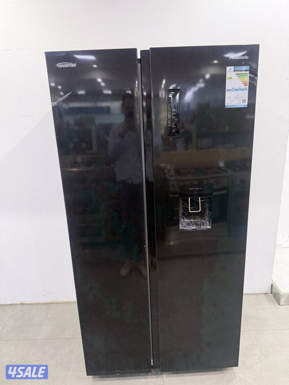 ثلاجة باناسونيك بابين جديدة بدون كارتون2