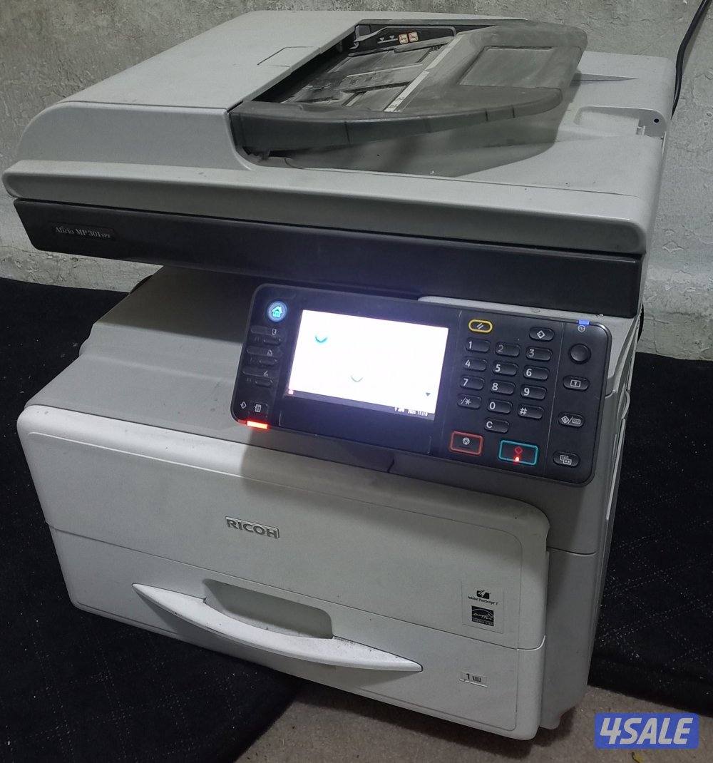 طابعتين ريكوو وطابعه hp0