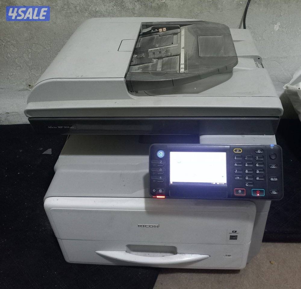 طابعتين ريكوو وطابعه hp3