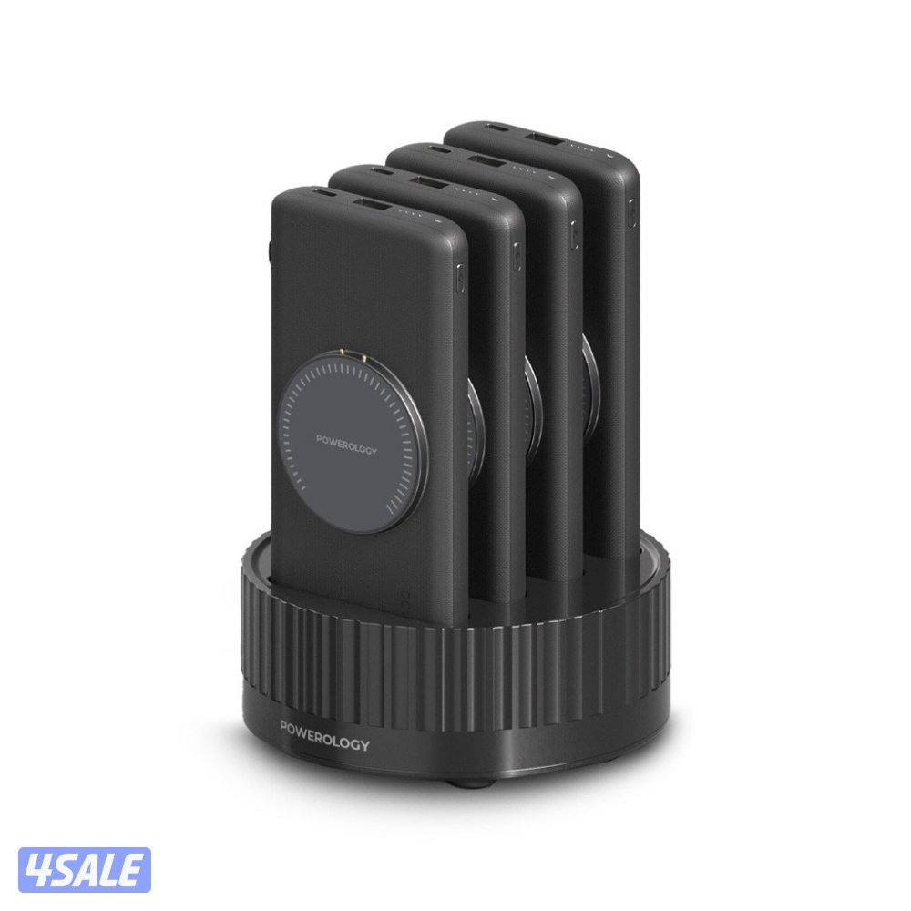 Powerology 4 in 1 Power Station 10000mAh PD 100W QC Wireless Power4