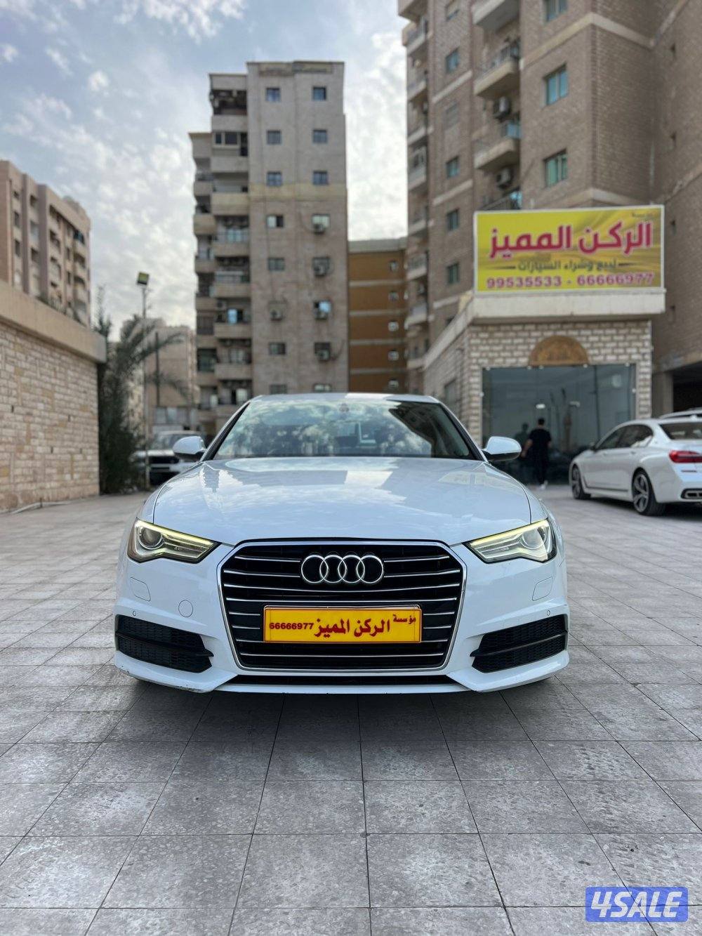 اودي 2017/A6 ماشي 140 الف بحالة الوكاله صبغ الوكاله شرط الفحص1