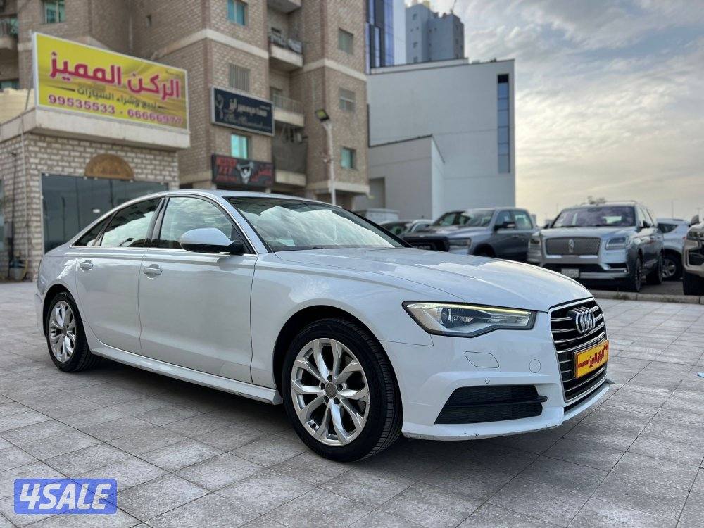 اودي 2017/A6 ماشي 140 الف بحالة الوكاله صبغ الوكاله شرط الفحص2