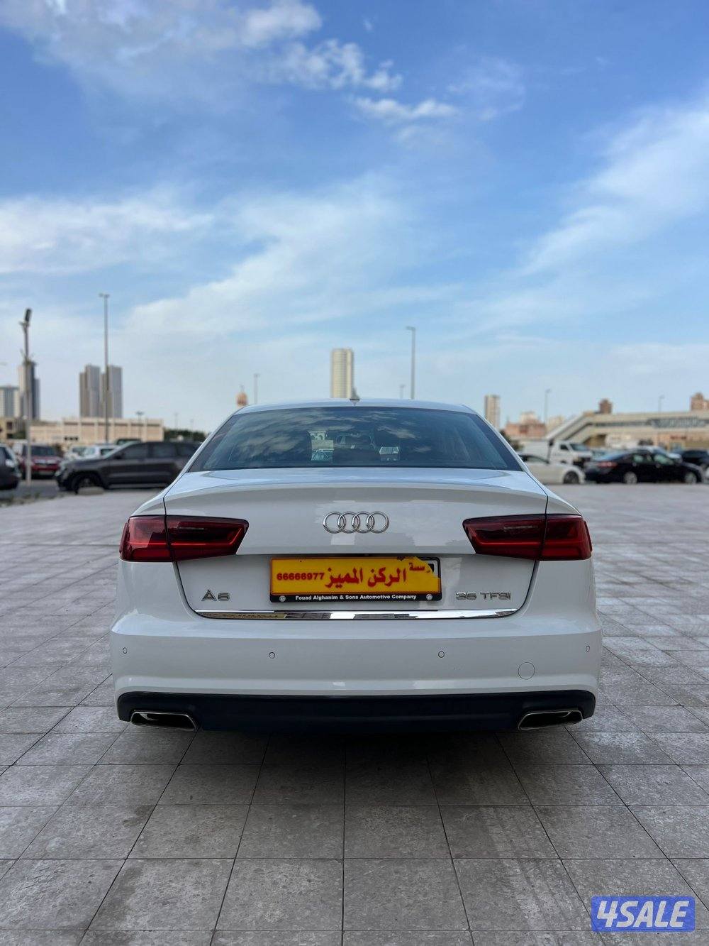 اودي 2017/A6 ماشي 140 الف بحالة الوكاله صبغ الوكاله شرط الفحص6